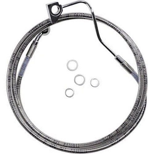 Drag Specialties 1741-3991 Extended Length Stainless Steel Brake Line Kit