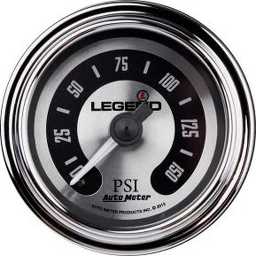 Legend Suspension 2212-0492 Fairing Mounted LED Backlit Psi Gauges Spun Aluminum