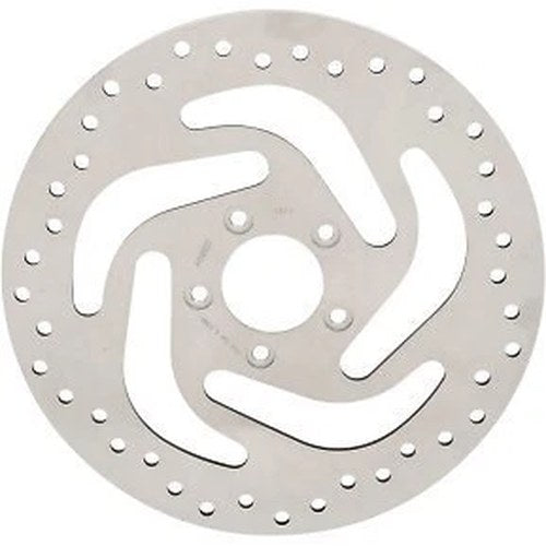 Stainless Steel Drilled Brake Front Rotor for Harley Softail 18-22 & XL 14-21