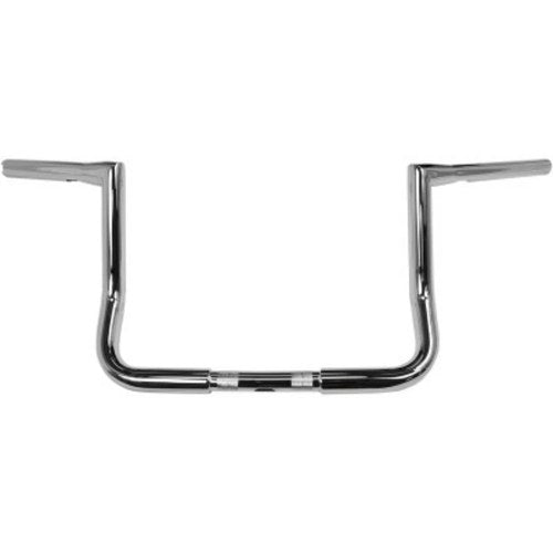 LA Choppers Chrome 1 1/4" Twin Peaks Handlebars 10" Harley Batwing Fairing Flht