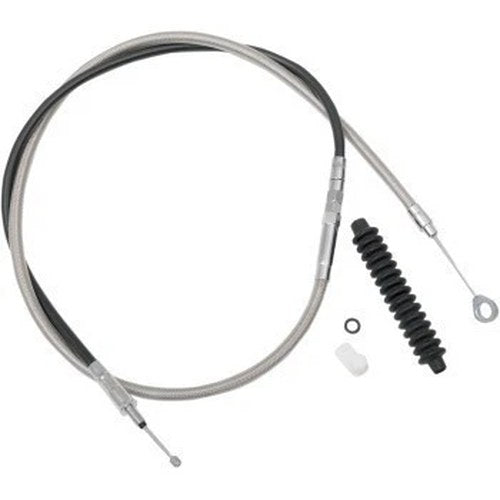 Drag Specialties 0652-1490 High-Efficiency Braided Stainless Steel Clutch Cable