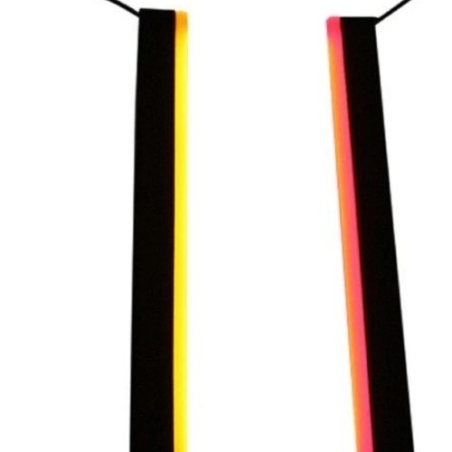 Custom Dynamics GENPLASMA10DC2 10" Dual Color Amber Red Plasma Rods for Harley