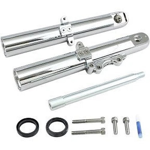Arlen Ness 06-522 Smooth Chrome Hot Legs Fork Legs for 00-07 Touring
