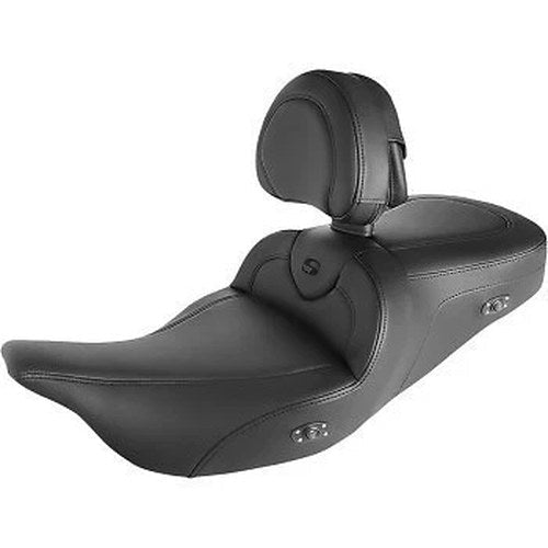 Saddlemen 808-07B-187BRHC Roadsofa Standard Reach Heated Seat w/Backrest 08-24