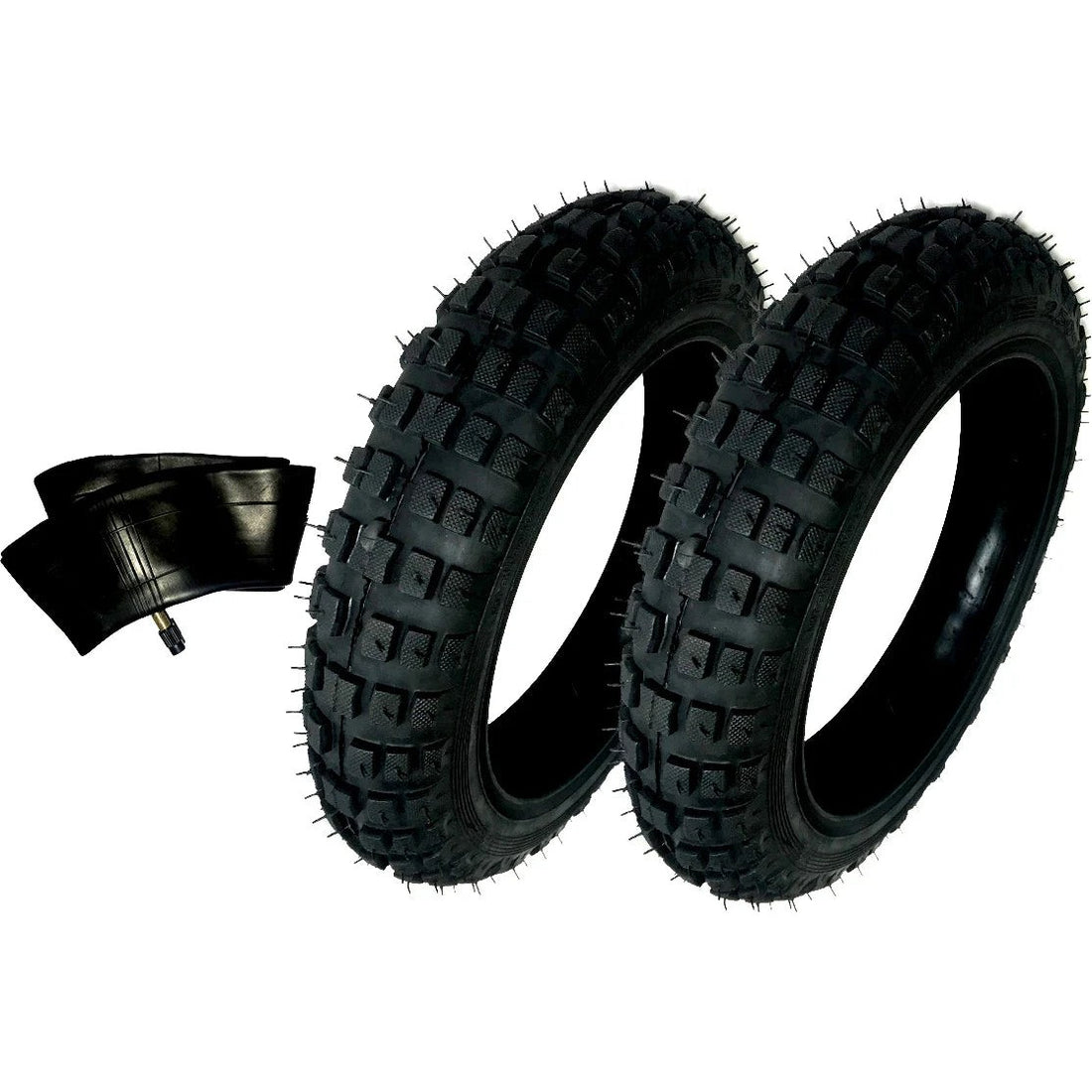 2) HD Tires And 1) Tube 2.50-10 2.50X10 Straight For Honda XR50 XR-50 XR 50 50CC
