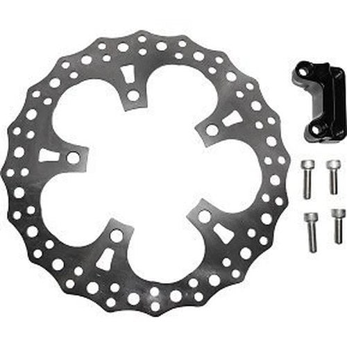 Arlen Ness 300-013 Front 13" Right Side Jagged Floating Rotor
