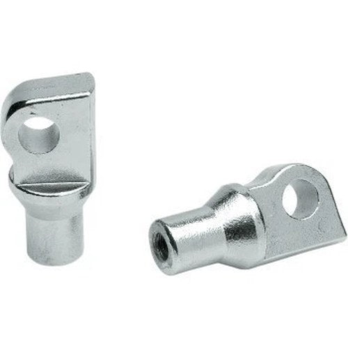 Kuryakyn 8008 Chrome Replacement Iso Male Mount for Harley
