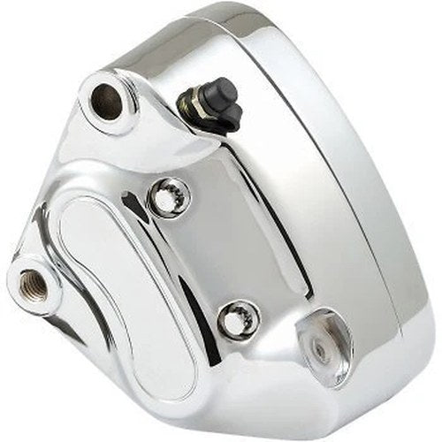 Drag Specialties 1203-4404 Chrome Front Left Brake Caliper 00-07 Most Harley