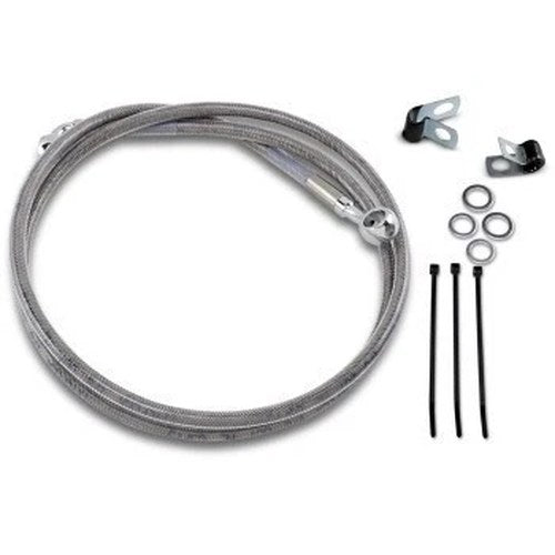 Drag Specialties 1741-2678 Extended Length Stainless Steel Front Brake Line Kit