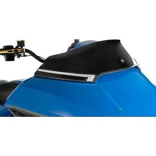 Klock Werks 6" Black Sport Flare Windshield for Harley Road Glide 15-23