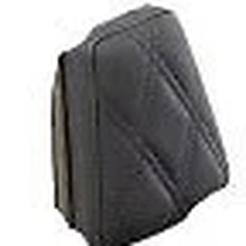 Drag Specialties 0822-0449 Sissy Bar Pad Black Double Diamond Stitch