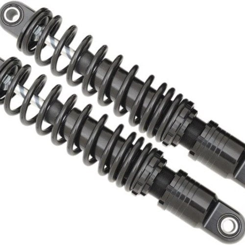 Drag Specialties 1310-1206 Black 12" Adjustable Height Rear Shocks Touring 84-23