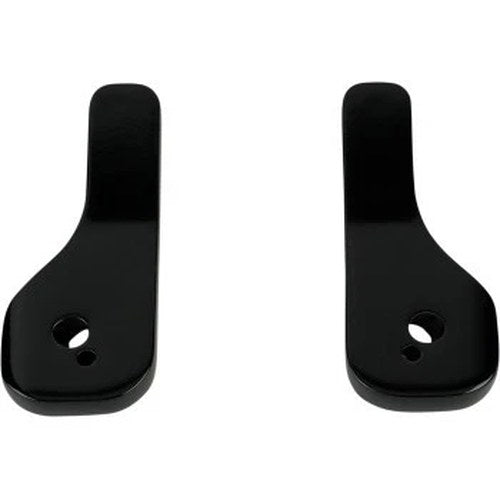 LA Choppers LA-9001-01B Black Drop Down Mirror Brackets for FLHX/FLHT 14-22
