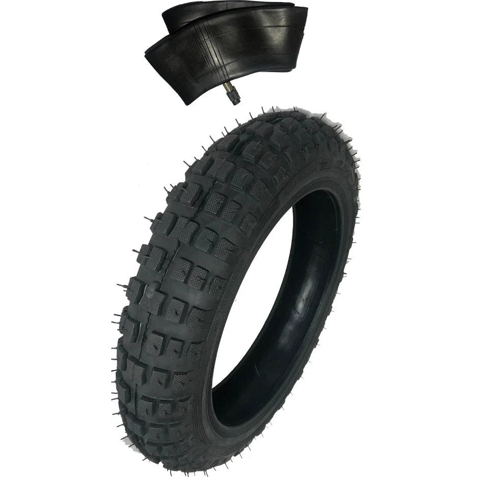 Heavy Duty Tire And Tube Straight Stem Size 2.50-10 2.50X10 For Honda XR50 10"
