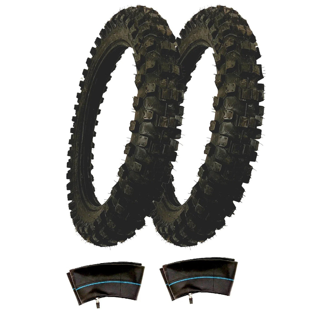 Two Sdg SSR High Performance Tires And Tube 70/100-19 Motorcycle Motorbike