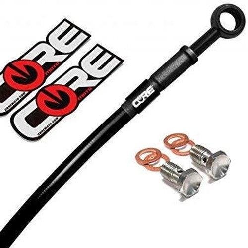 Hayabusa 2013-2021 ABS Single Black Extended Rear Caliper Brake Line Extension