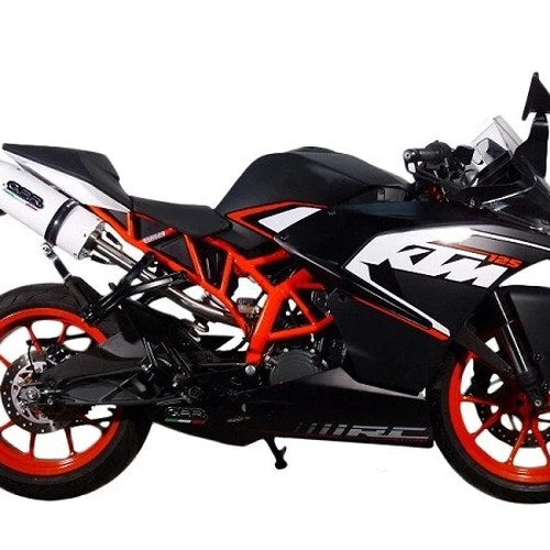 Gpr Exhaust KTM RC200 2014-2016 Homolog Slip-On Albus Ceramic
