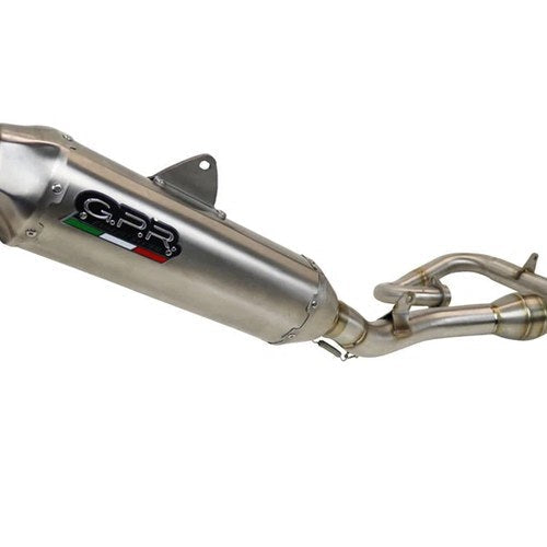 Gpr Exhaust KTM SX-F 450 2020 MX Fim Competition Full Exhaust Pentacross Inox