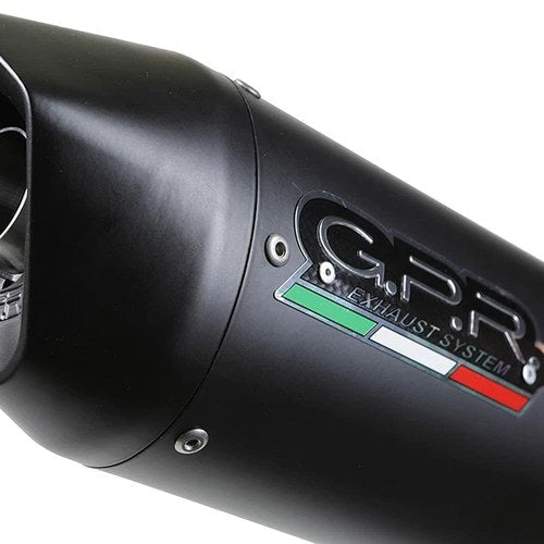 Gpr Exhaust Triumph Baby Speed 2002-2004 Homolog Bolt-On Furore Nero