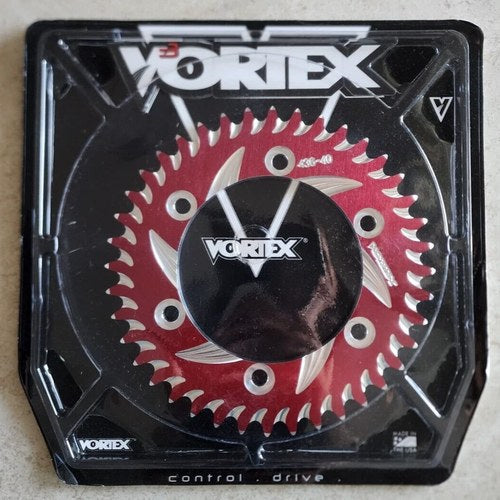 Suzuki Hayabusa Gsxr 600 750 Rear Sprocket Vortex 530 436ZR-40 40 Teeth Red