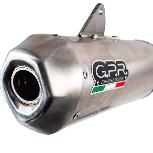 Yamaha Grizzly 700 2007-2024 Exhaust Gpr Slip-on Pentacross Inox