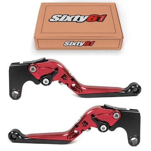 CBR600RR Red Levers 2007-2025 Honda Sliding Folding Extendable Brake Clutch