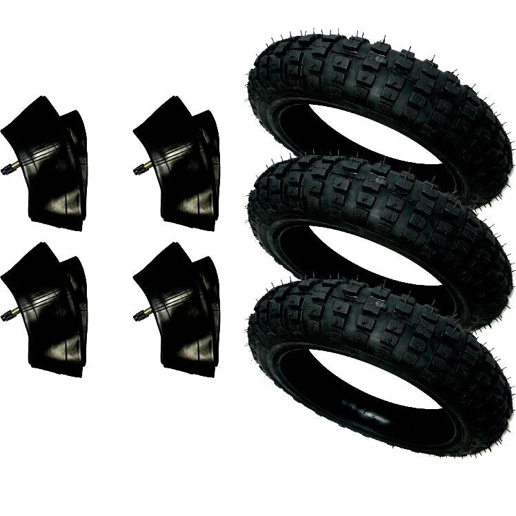 Tire & Tube Package Deal 2.50X10 DT50 DT-50 Dirt Bike Youth Mini Bike Motorcycle