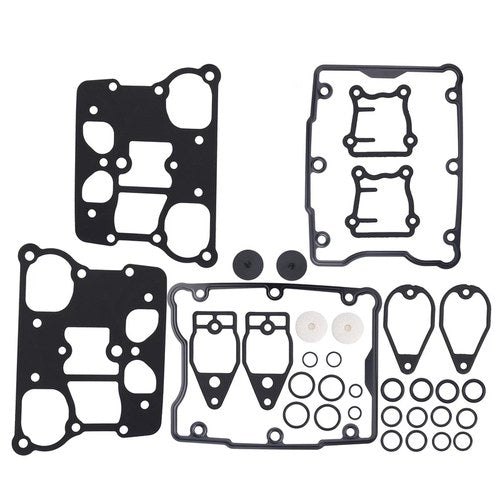 Rocker Box Cover Gasket Kit for Harley Dyna Road Electra Glide Road King Softail