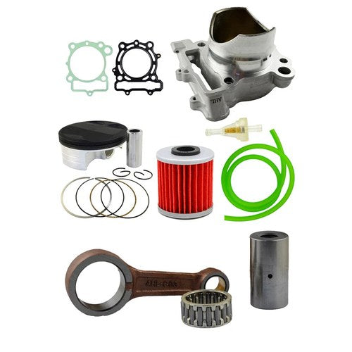 77mm Cylinder Piston Conrod Top End Rebuild Kit for Kawasaki KX250F KXF250 09-16