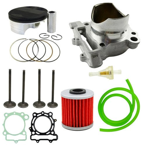 For 2009-2016 Kawasaki KX250F KXF250 Cylinder Piston Valves Top End Rebuild Kit