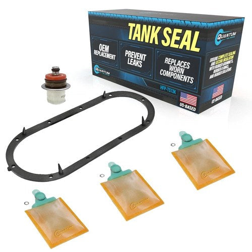 Qfs Fuel Door Seal Gasket +Regulator & Strainer Kit for Harley-Davidson 61402-02