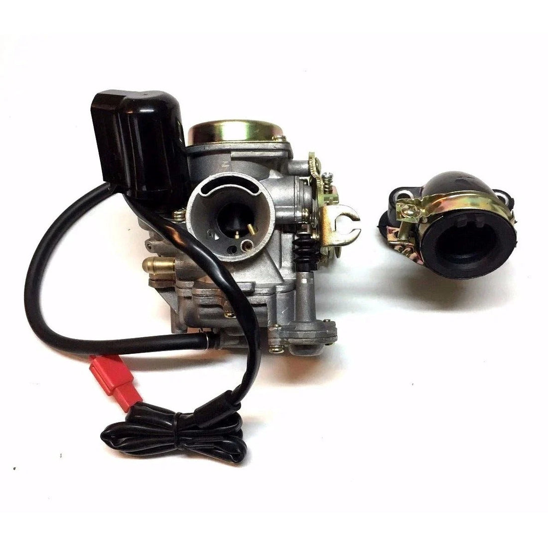 20MM Roketa 50CC 50 Carburetor & Intake Manifold Boot Scooter Moped Carb New