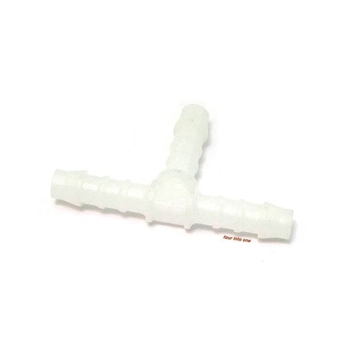 Motion Pro T Connector - Fits 1/4" - Motorcycle Fuel Line Splitter - 12-0019
