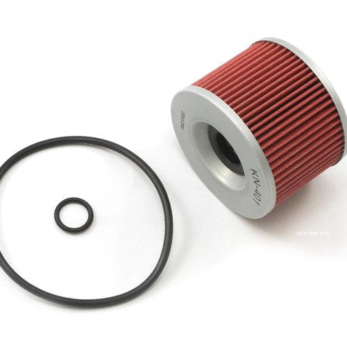 K&N KN-401 Oil Filter and O-Rings Honda 15412-300-024 Kawasaki 16099-003