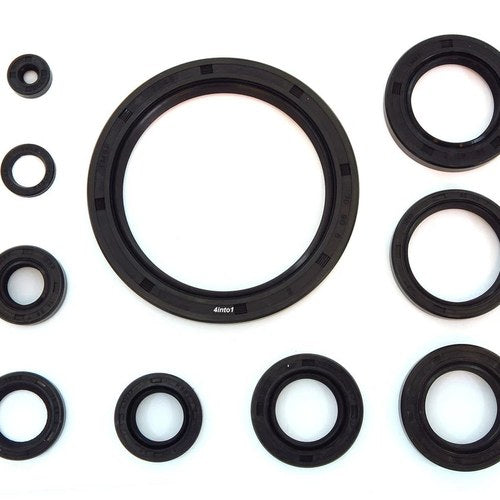 Engine Oil Seal Kit - Honda CX500 CX500C CX500D GL500 Silver Wing - 10 Seals