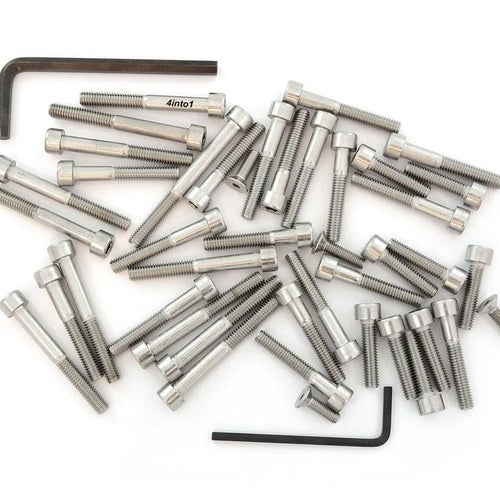 Stainless Steel Allen Bolt Set - Honda CB125S - 1980 - 45 Bolts