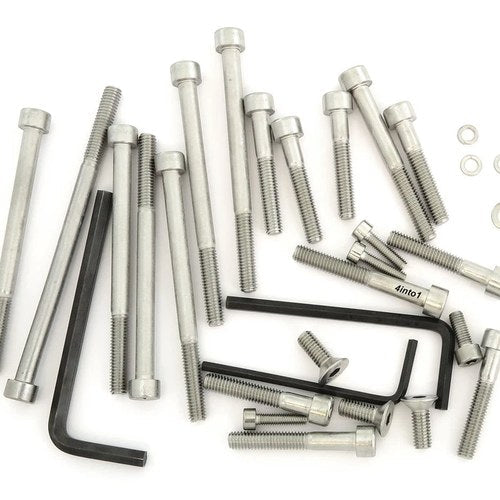Stainless Steel Allen Bolt Set - Honda XR100 XR100R - 1981-1991 - 28 Bolts