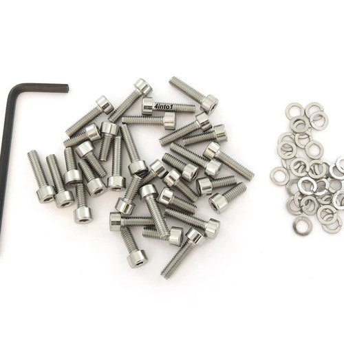 Stainless Steel Carburetor Allen Bolt Set - Honda VF1000F Interceptor - 1984