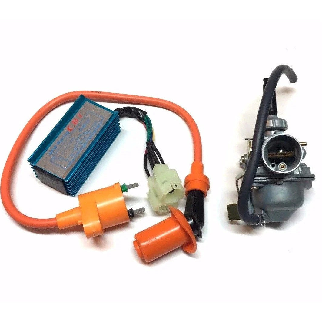 Race Tuned Carburator CDI Box Ignition Coil For Honda XR 50 XR50 2000 - 2003
