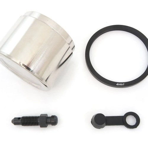 Front Brake Caliper Rebuild Kit - Seal Piston Bleeder Cap - Honda CB750 CB750F