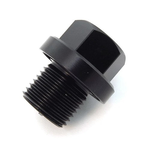 TTR400 Aluminum Oil Gallery Plug 16mm - Black - 11208-333-000 - CB350F CB400F
