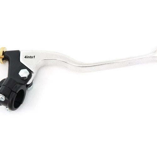 Kawasaki GP Drum Brake Lever Assembly - Black & Chrome - 7/8"
