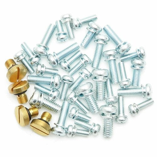 Carburetor Screw Set - Honda CB500 CB500K CB550 CB550K CB550F Kit Carb Drain