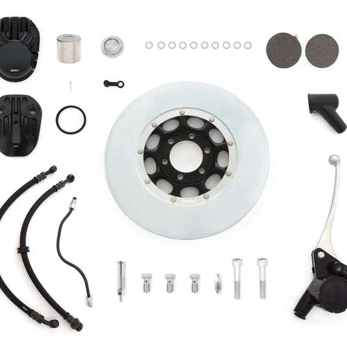 Ultimate Front Brake Kit Caliper Rotor Master - Honda CB450K 70-71 CB750K 69-72