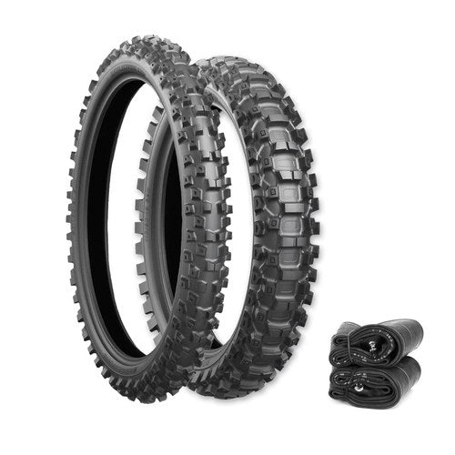 Bridgestone Battlecross X20 Soft-Intermediate Tire Tube Set Honda CRF250R 04-18