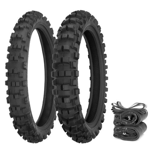 Shinko 524 525 Soft-Intermediate Tires Tubes Rim Strips Moto Honda CRF230F 03-17