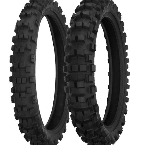 Shinko 524 525 Soft-Intermediate Terrain Tire Set Motocross Honda CRF250X 04-17