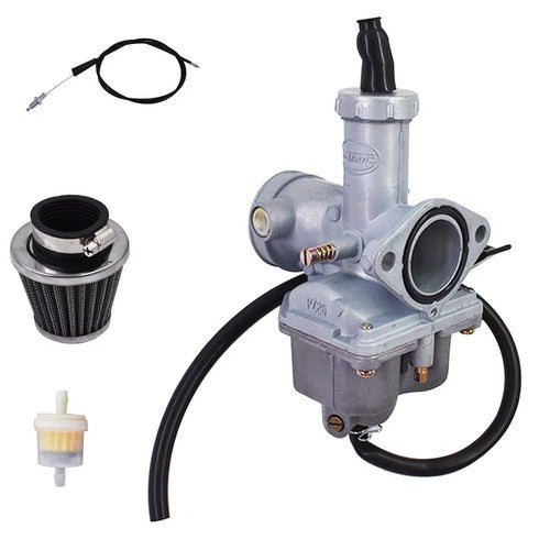 Carburetor with Throttle Cable & Air Filter For Honda CRF100F 2004-2013
