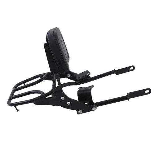 Backrest Sissy Bar w/ Luggage Rack For Bonneville T100 T120/Black 2016-24 Usa