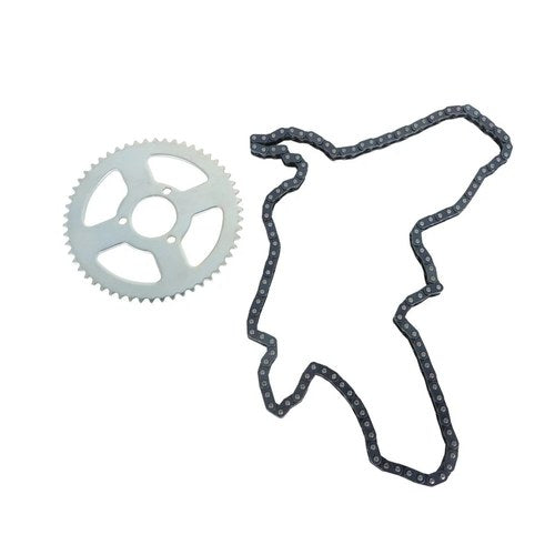 T8F 54T Rear Drive Chain with Chain Sprocket For Mini Bike ATV Quad Go kart